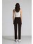 Afra x Defacto Straight Fit Kumaş Pantolon Çift Cepli Normal Bel Standart Boy E4660AX25SP 7