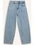Baggy Fit Yüksek Bel Uzun Jean Yıkamalı Pantolon E3187AX25SP 8