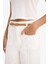 Regular Fit Cepli Yüksek Bel Kemerli Gabardin Pantolon F5933AX25SM 6