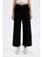 Kısa Geniş Paça Yüksek Bel Crop Jean Pantolon D8356AX24AU 4