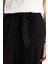 Culotte Esnek Belli Geniş Paça Kuşaklı Krinkıl Viskon Kapri Pantolon C9565AX25SM 5