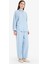 Harem Keten Karışımlı Geniş Paça Pantolon D9732AX25SM 3