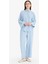 Harem Keten Karışımlı Geniş Paça Pantolon D9732AX25SM 4