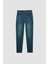 Comfort Mom Yüksek Bel Uzun Jean Yıkamalı Pantolon D4302AX24AU 7