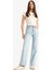Comfort Straight Yüksek Bel Bilek Boy Jean Yıkamalı Pantolon F2150AX25SM 1