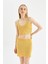 Coool Slim Fit Dar Kesim Kroşe Mini Etek D3583AX24HS 7
