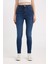 Skinny Fit Yüksek Bel Bilek Boy Jean Pantolon C7612AX24CW 4