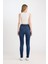 Skinny Fit Yüksek Bel Bilek Boy Jean Pantolon C7612AX24CW 7