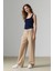 Coool Gabardin Palazzo Pantolon Wide Leg Yüksek Bel Geniş Bol Paça E1794AX25SP 2