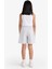 Kız Çocuk Relax Fit Beli Lastikli Basic Düz Şort D9058A825HS 5