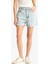 Mom Fit Yüksek Bel Jean Şort E0927AX25SM 5