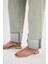 Straight Fit Yüksek Bel Katlamalı Paça Bilek Boy Jean Yıkamalı Pantolon D2965AX24HS 8