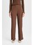 Regular Fit Beli Lastikli Basic Düz Bürümcük Pantolon D4415AX24AU 3