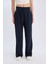 Wide Leg Kumaş Palazzo Pantolon Normal Bel Geniş Bol Paça Cepli Standart Boy D4356AX25SP 4