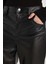 Coool Straight Fit Suni Deri Pantolon Yüksek Bel D8001AX24AU 5