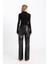 Coool Straight Fit Suni Deri Pantolon Yüksek Bel D8001AX24AU 6