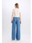 Wide Leg Kargo Yüksek Bel Uzun Yumuşak Jean Pantolon C1244AX24SM 6