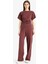 Wide Leg Basic Düz Geniş Paça Premium Pantolon E5782AX25SP 6