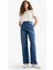 Relax Fit Yüksek Bel Uzun Jean Pantolon C9615AX24WN 2