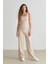 Wide Leg Pensli Kumaş Pantolon Normal Bel Geniş Cepli Bol Paça E2470AX24WN 1