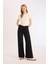 Coool Gabardin Pantolon Wide Leg Yüksek Bel Geniş Bol Paça E1794AX25SP 3