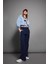 Coool Wide Leg Geniş Bol Paça Normal Bel Palazzo Pantolon Cepli Şerit Detaylı D4404AX24AU 4