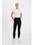 Jegging Yüksek Bel Bilek Boy Dar Paça Basic Düz Jean Pantolon B7498AX24AU 2