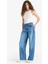 Barrel Fit Normal Bel Bilek Boy Jean Yıkamalı Pantolon F5374AX25HS 2