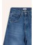 Barrel Fit Normal Bel Bilek Boy Jean Yıkamalı Pantolon F5374AX25HS 8