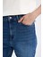 Mary Vintage Straight Fit Yüksek Bel Paça Ucu Kesik Bilek Boy Jean Yıkamalı Pantolon C7366AX24AU 5