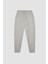 Standart Fit Kalın Jogger Eşofman Altı Bel Paça Lastikli Basic Düz Uzun Boy S7370AZ24WN 7
