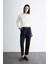 Carrot Fit Kemerli Klasik Pantolon Yüksek Bel Dar Paça Piliseli Basic Düz Kısa Paça D4282AX24AU 2