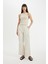Gabardin Pantolon Wide Leg Geniş Bol Paça Kargo Cepli Normal Bel Basic Düz Standart Boy C5974AX24SP 1
