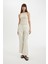Gabardin Pantolon Wide Leg Geniş Bol Paça Kargo Cepli Normal Bel Basic Düz Standart Boy C5974AX24SP 2