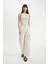 Gabardin Pantolon Wide Leg Geniş Bol Paça Kargo Cepli Normal Bel Basic Düz Standart Boy C5974AX24SP 3