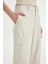 Gabardin Pantolon Wide Leg Geniş Bol Paça Kargo Cepli Normal Bel Basic Düz Standart Boy C5974AX24SP 5