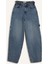 Baggy Fit Yüksek Bel Düz Paça Uzun Jean Pantolon D7963AX25SP 7