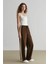 Coool Wide Leg Çizgili Kumaş Palazzo Pantolon Normal Bel E6102AX25SP 3