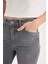 Comfort Straight Yüksek Bel Bilek Boy Jean Yıkamalı Pantolon E3413AXNS 5
