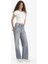 90's Wide Leg Yüksek Bel Uzun Jean Yıkamalı Pantolon F6336AX25HS 4