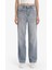 90's Wide Leg Yüksek Bel Uzun Jean Yıkamalı Pantolon F6336AX25HS 5