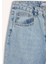 Barrel Fit Normal Bel Bilek Boy Jean Yıkamalı Pantolon F6102AX25HS 8