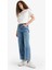 Barrel Fit Normal Bel Bilek Boy Jean Yıkamalı Pantolon F6102AX25HS 1