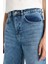 Barrel Fit Normal Bel Bilek Boy Jean Yıkamalı Pantolon F6102AX25HS 5