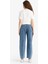 Barrel Fit Normal Bel Bilek Boy Jean Yıkamalı Pantolon F6102AX25HS 6