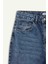 Barrel Fit Normal Bel Bilek Boy Jean Yıkamalı Pantolon F6102AX25HS 8