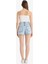 Mom Fit Yüksek Bel Paça Ucu Kesik Jean Şort 7