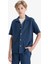Erkek Çocuk Oversize Geniş Kalıp Polo Yaka Kısa Kollu Gömlek E3313A825HS 1