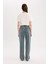 90'S Wide Leg Yüksek Bel Uzun Jean Yıkamalı Pantolon D6617ax25sp 7