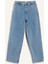 Carrot Fit Beli Lastikli Bilek Boy Jean Yıkamalı Pantolon E1686AX25SM 8